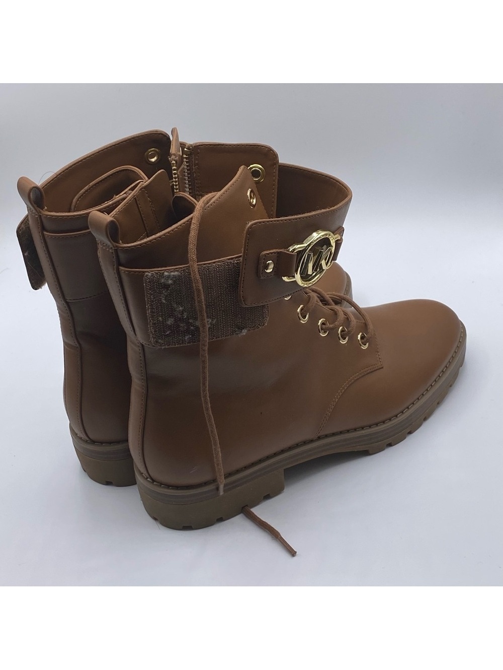 Michael Kors Brown Leather Boots - Picture 3 of 4